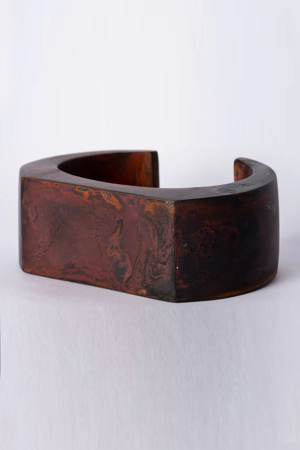 Parts of Four Crescent Crescent Bracelet Collection I Highly Handcrafted 702-2-DR 30mm Dirty Brass PPOF47